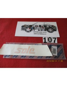 46555221 fregio adesivo logo fiat punto sole -  Az Ricambi  Sei alla ricerca di ricambi per la tua auto d’epoca?