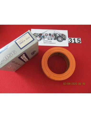 A856 filtro aria air filter per talbot simca 1000 -  Az Ricambi  Sei alla ricerca di ricambi per la tua auto d’epoca?