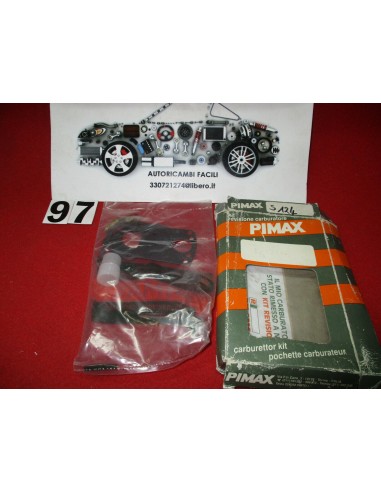 S124 kit revisione carburatore renault r4 solex 26 dis -  Az Ricambi  Sei alla ricerca di ricambi per la tua auto d’epoca?