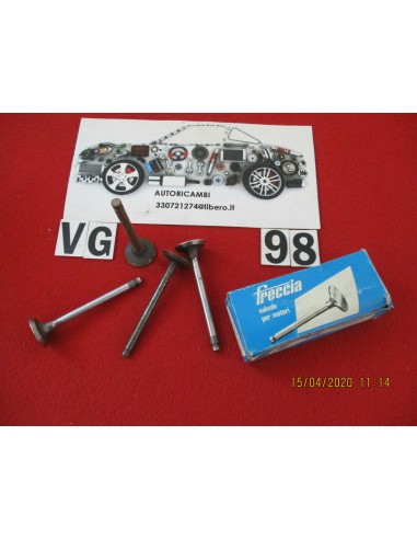 3561scr set 4 pezzi valvola aspirazione fiat 127 uno panda fiorino a-112 -  Az Ricambi  Sei alla ricerca di ricambi per la tu...