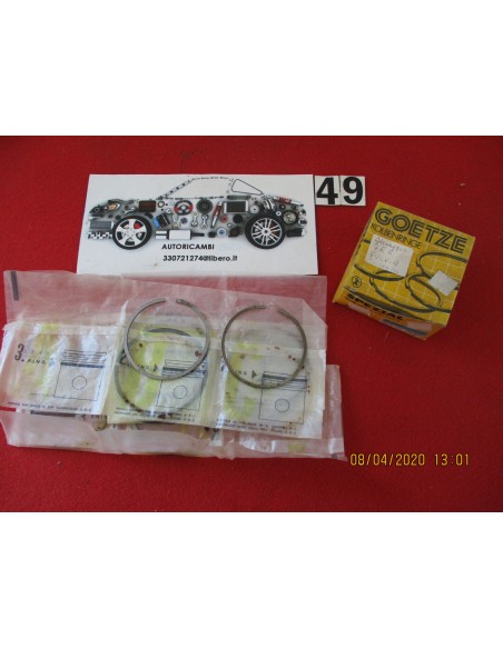 Sp5361 serie fasce elastiche segmenti lancia fulvia coupe' 0,6 "senza paraolio" -  Az Ricambi  Sei alla ricerca di ricambi pe...