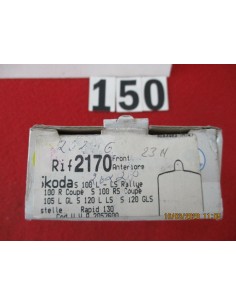 2170 pastiglie freno anteriori per skoda 100 105 120 110 rally 120 brake pads -  Az Ricambi  Sei alla ricerca di ricambi per ... 2