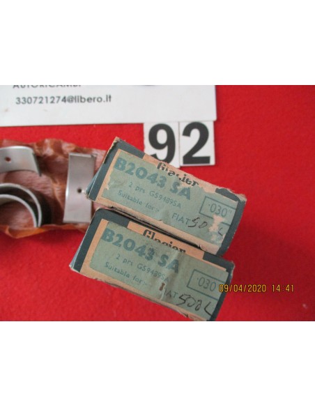 B2043sa 5951741 bronzine biella fiat 500 126 030 -  Az Ricambi  Sei alla ricerca di ricambi per la tua auto d’epoca?