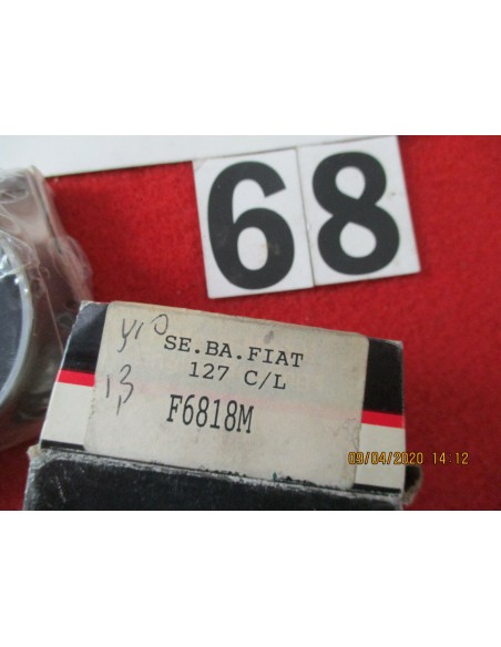F6818m bronzine banco shaft bearing fiat 127 lancia y10 -  Az Ricambi  Sei alla ricerca di ricambi per la tua auto d’epoca?