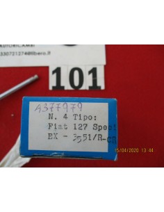 3551 rcr 4377979 set 4 pezzi valvola scarico fiat 127 a-112 -  Az Ricambi  Sei alla ricerca di ricambi per la tua auto d’epoca? 2