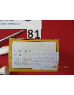 4274 set 4 pezzi valvola scarico ford escort fiesta cvh -  Az Ricambi  Sei alla ricerca di ricambi per la tua auto d’epoca? 2