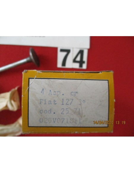 3528 4340118 set 4 pezzi valvola aspirazione fiat 127 fiorino 1050cc -  Az Ricambi  Sei alla ricerca di ricambi per la tua au...