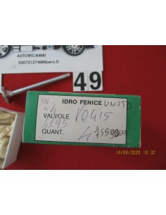 4195 7553000 set 4 pezzi valvola aspirazione fiat uno td -  Az Ricambi  Sei alla ricerca di ricambi per la tua auto d’epoca? 2