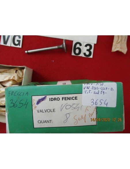 3654 set 4 pezzi valvola aspirazione volkswagen polo golf b/na 79- -  Az Ricambi  Sei alla ricerca di ricambi per la tua auto...