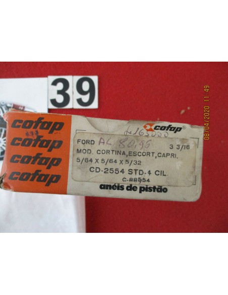 Cd2554 serie fasce elastiche segmenti ford cortina capri escort std -  Az Ricambi  Sei alla ricerca di ricambi per la tua aut...