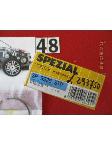 Sp5528 serie fasce elastiche segmenti renault r18 r9 r11 std -  Az Ricambi  Sei alla ricerca di ricambi per la tua auto d’epoca?