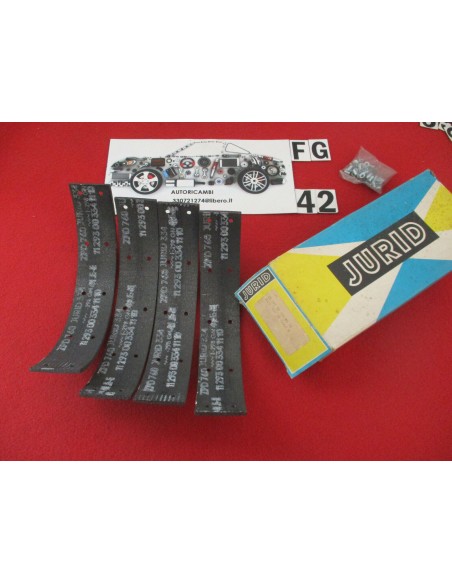 28001333340018 kit serie ferodo ganasce freno szpd760 volkswagen maggiolino 67- -  Az Ricambi  Sei alla ricerca di ricambi pe...