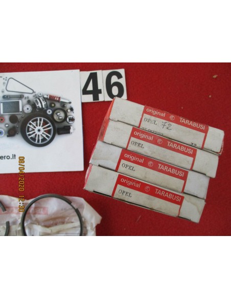 7387601 063686-91 serie fasce elastiche segmenti opel ã72 -  Az Ricambi  Sei alla ricerca di ricambi per la tua auto d’epoca?