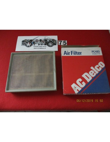Pc493 25062179 filtro aria opel kadett gsi air filter -  Az Ricambi  Sei alla ricerca di ricambi per la tua auto d’epoca?