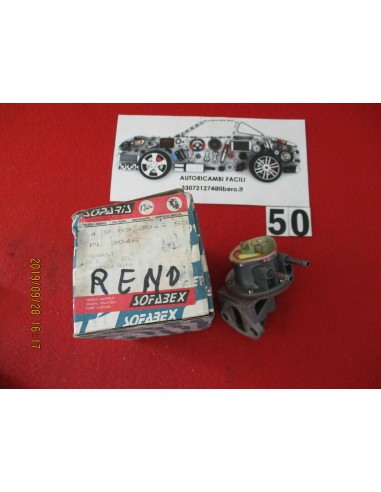 Pl3046 pompa benzina carburante pump fuel renault r5 tl gtl -  Az Ricambi  Sei alla ricerca di ricambi per la tua auto d’epoca?