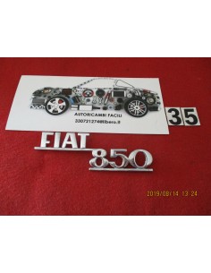 Fregio targhetta adesivo logo badge fiat 850 fiat -  Az Ricambi  Sei alla ricerca di ricambi per la tua auto d’epoca?