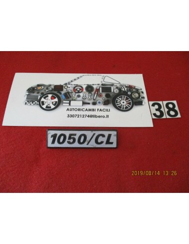 Fregio targhetta adesivo logo badge fiat 127 1050/cl -  Az Ricambi  Sei alla ricerca di ricambi per la tua auto d’epoca?