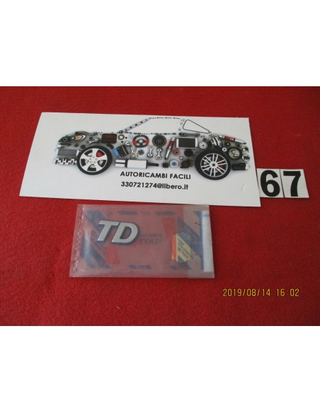 7795235 fregio adesivo logo badge parafango anteriore fiat punto td 1â° serie -  Az Ricambi  Sei alla ricerca di ricambi per ...