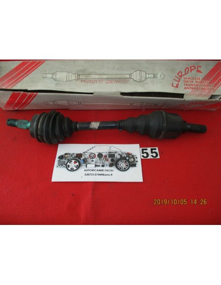 Sm018 semiasse peugeot 405 1.6cc 1.9 diesel -  Az Ricambi  Sei alla ricerca di ricambi per la tua auto d’epoca?