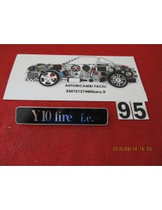 Fregio logo badge posteriore per lancia autobianchi y10 fire i.e. -  Az Ricambi  Sei alla ricerca di ricambi per la tua auto ...