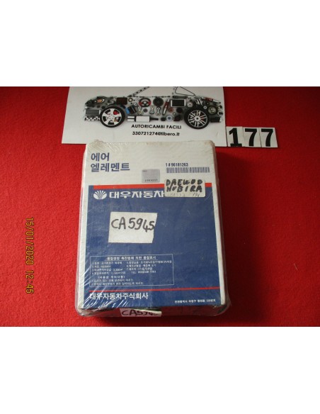 Ca5945 filtro aria air filter per daewoo nubira -  Az Ricambi  Sei alla ricerca di ricambi per la tua auto d’epoca?