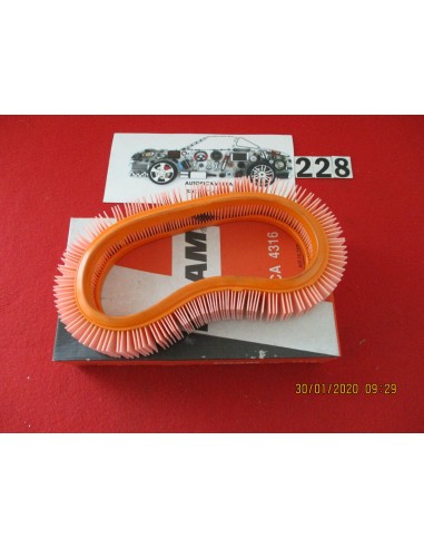 Ca4316 filtro aria air filter audi 80 volkswagen golf polo -  Az Ricambi  Sei alla ricerca di ricambi per la tua auto d’epoca?