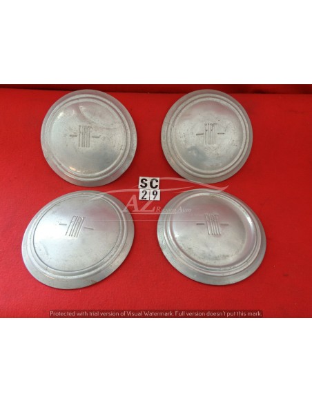 coppa ruota fiat 1100 103 241 alluminio 4-pezzi "con segni" -  Az Ricambi  Sei alla ricerca di ricambi per la tua auto d’epoca?
