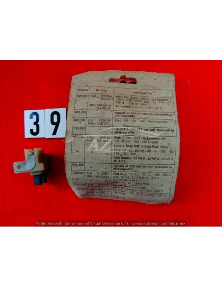 993112 025102/b regolatore di tensione fiat 124 131 132 a-112 -  Az Ricambi  Sei alla ricerca di ricambi per la tua auto d’ep...