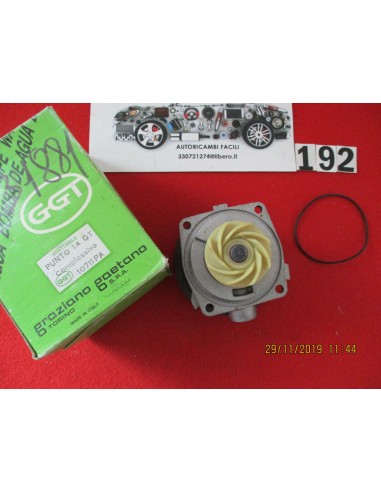 10711pa pompa acqua fiat punto 1.4 gt turbo water pump -  Az Ricambi  Sei alla ricerca di ricambi per la tua auto d’epoca?