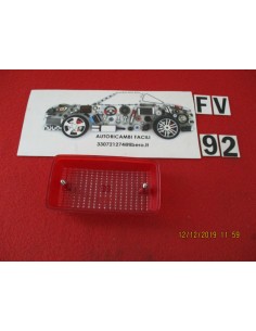 0999005 plastca trasparente retro nebbia rosso -  Az Ricambi  Sei alla ricerca di ricambi per la tua auto d’epoca? 2