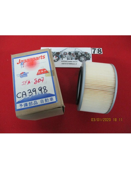 Ca3998 jfa807 filtro aria suzuki samurai air filter -  Az Ricambi  Sei alla ricerca di ricambi per la tua auto d’epoca?