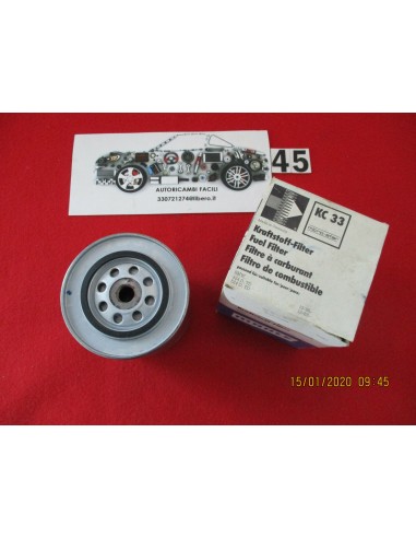 Kc33 filtro carburante gasolio per bmw 324 524 d td -  Az Ricambi  Sei alla ricerca di ricambi per la tua auto d’epoca?