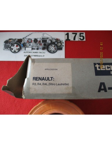 A651 filtro aria air filter renault r4 r3 r4l -  Az Ricambi  Sei alla ricerca di ricambi per la tua auto d’epoca?