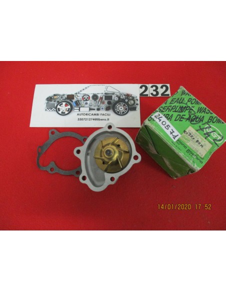 330742 10656 pompa acqua water pump opel corsa td 91 -  Az Ricambi  Sei alla ricerca di ricambi per la tua auto d’epoca?