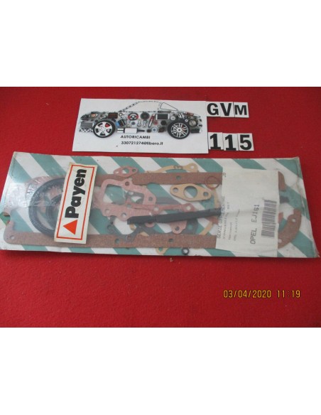 Ej161 guarnizioni motore opel rekord omega 2.0 2.1 2.3 diesel -  Az Ricambi  Sei alla ricerca di ricambi per la tua auto d’ep...