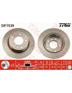 Df1539 dischi freno per bmw e36 e46 91-06 -  Az Ricambi  Sei alla ricerca di ricambi per la tua auto d’epoca? 2