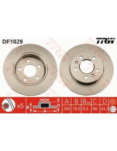 Df1029 dischi freno brake discs renault laguna 96-02 -  Az Ricambi  Sei alla ricerca di ricambi per la tua auto d’epoca? 2