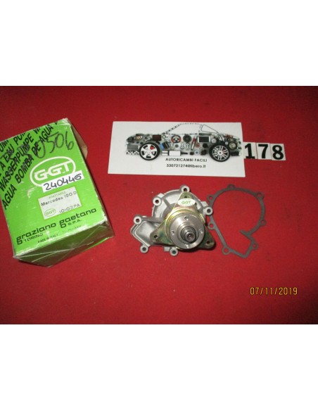 10103 pompa acqua 240446 mercedes 190 diesel water pump -  Az Ricambi  Sei alla ricerca di ricambi per la tua auto d’epoca?