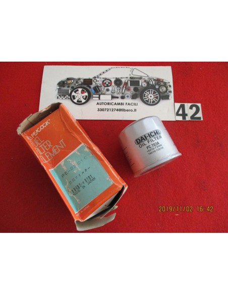 fo603 filtro olio daihatsu mini 650 90 oil filter -  Az Ricambi  Sei alla ricerca di ricambi per la tua auto d’epoca?