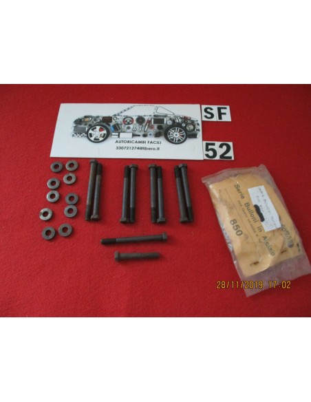 set bulloni serraggio testata fiat 850 -  Az Ricambi  Sei alla ricerca di ricambi per la tua auto d’epoca?