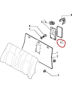 82450571 guarnizione tenuta alfa-romeo 155 lancia dedra -  Az Ricambi  Sei alla ricerca di ricambi per la tua auto d’epoca? 2