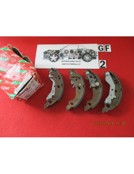 g58686 ganasce freno fiat punto 98-00 180x2 brake shoes -  Az Ricambi  Sei alla ricerca di ricambi per la tua auto d’epoca?