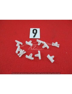 clip mollette c10804 set-10 pezzi fissaggio modanature per fiat 125 132 -  Az Ricambi  Sei alla ricerca di ricambi per la tua...