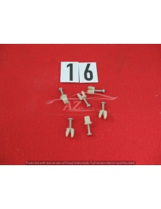 clip mollette c10970 set-6 pezzi fissaggio targa con vite universali -  Az Ricambi  Sei alla ricerca di ricambi per la tua au...