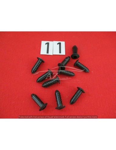 clip mollette c10952 set-10 pezzi fissaggio moquette per fiat lancia
