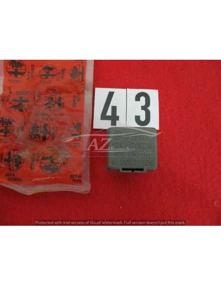 73392 rele' 12v 42/92w intermittenza alfa-romeo -  Az Ricambi  Sei alla ricerca di ricambi per la tua auto d’epoca?