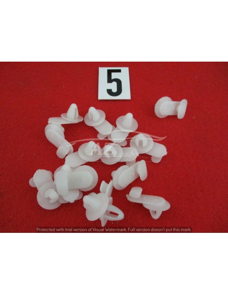 clip mollette c10831 set-15 pezzi fissaggio pannelli per fiat 127 3â° -  Az Ricambi  Sei alla ricerca di ricambi per la tua a...