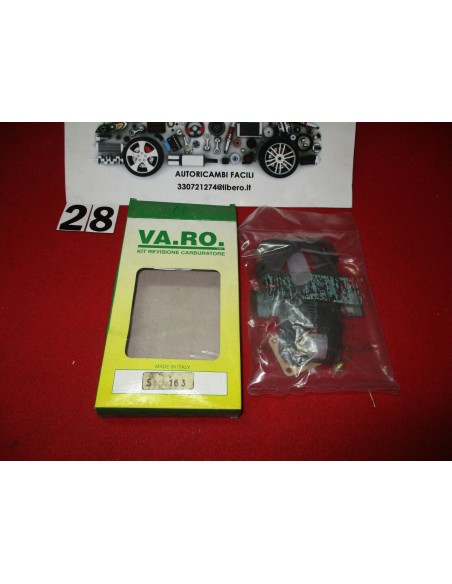 S163 kit revisione carburatore renault r5 r6 estaffette solex 32 dis -  Az Ricambi  Sei alla ricerca di ricambi per la tua au...