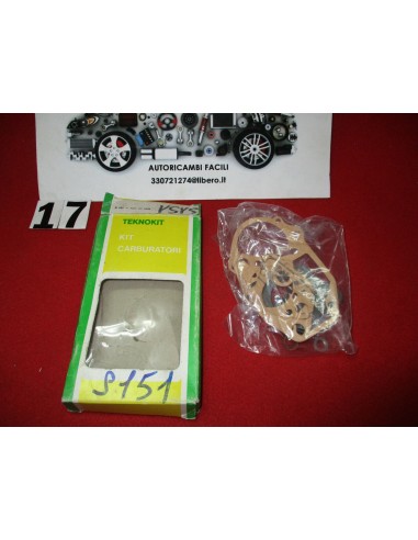 S151 kit revisione carburatore fiat 127 1050cc solex 32 tdi4 -  Az Ricambi  Sei alla ricerca di ricambi per la tua auto d’epoca?