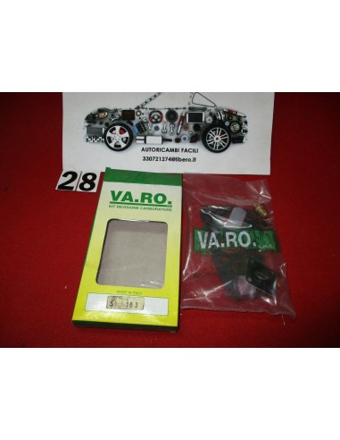 S163 kit revisione carburatore renault r5 r6 estaffette solex 32 dis -  Az Ricambi  Sei alla ricerca di ricambi per la tua au...